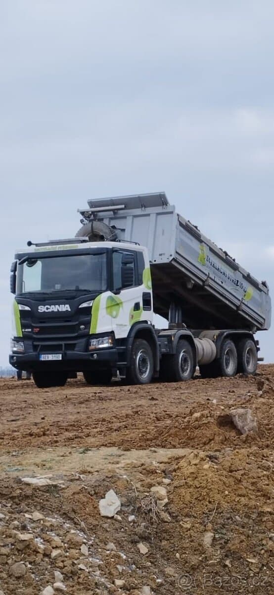 Scania XT 450 MELLER v Soupravě 2 krát Bormatic