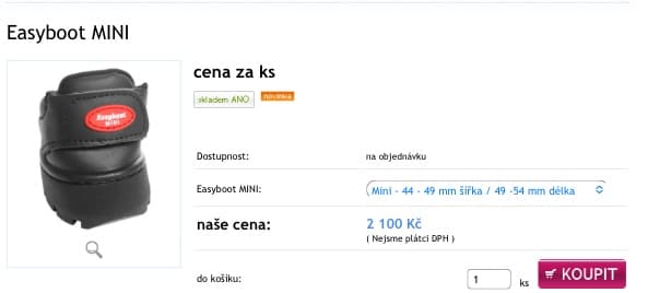 Boty pro koně Easyboot