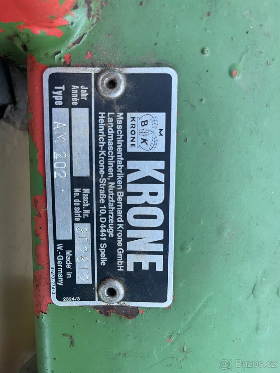 Disková sekačka Krone AM 202