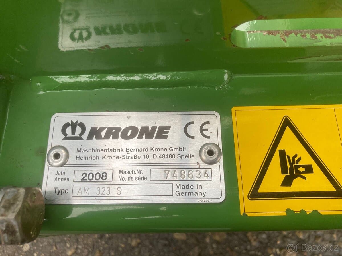 Disková sekačka Krone AM 323