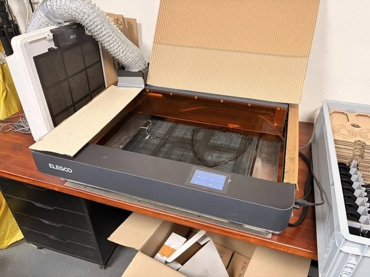 Diodový laser - Gravírovací a řezací - Elgoo Phecda 20W