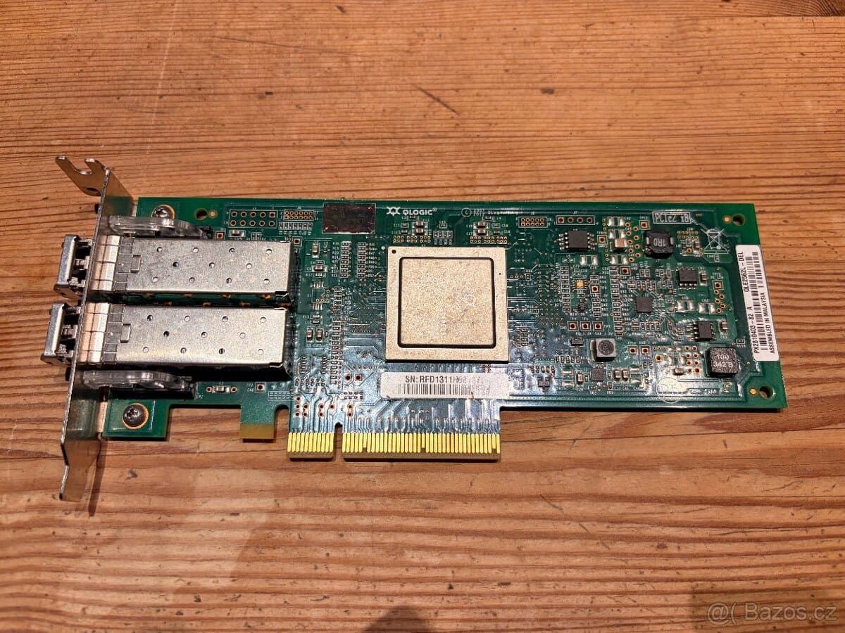 DELL QLE2562L-DEL 2-Port 8G Pcie x8 Síťová karta