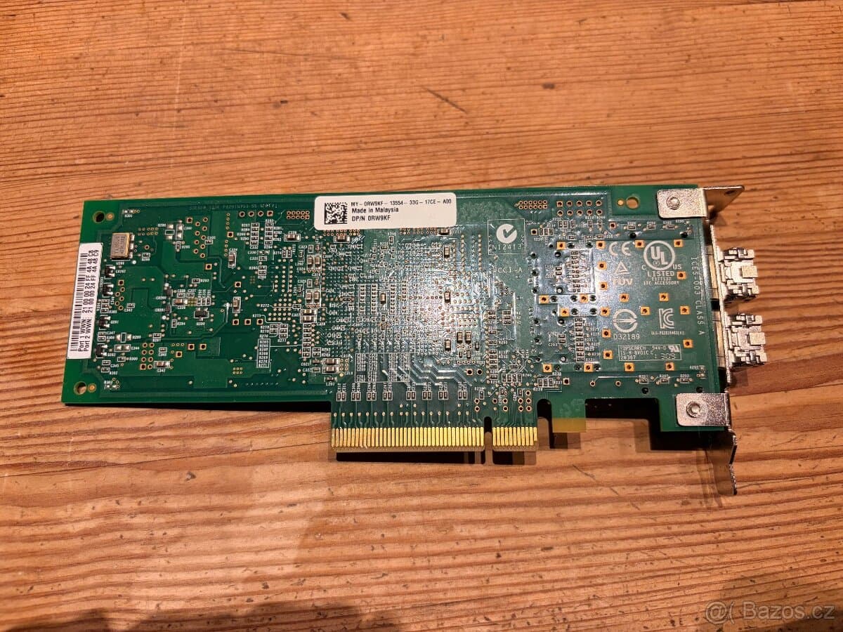 DELL QLE2562L-DEL 2-Port 8G Pcie x8 Síťová karta