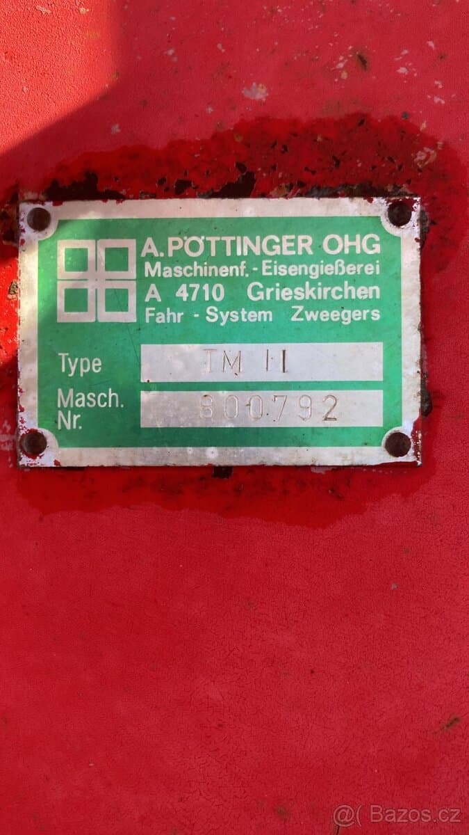 Bubnová sekačka Pottinger Cat 170