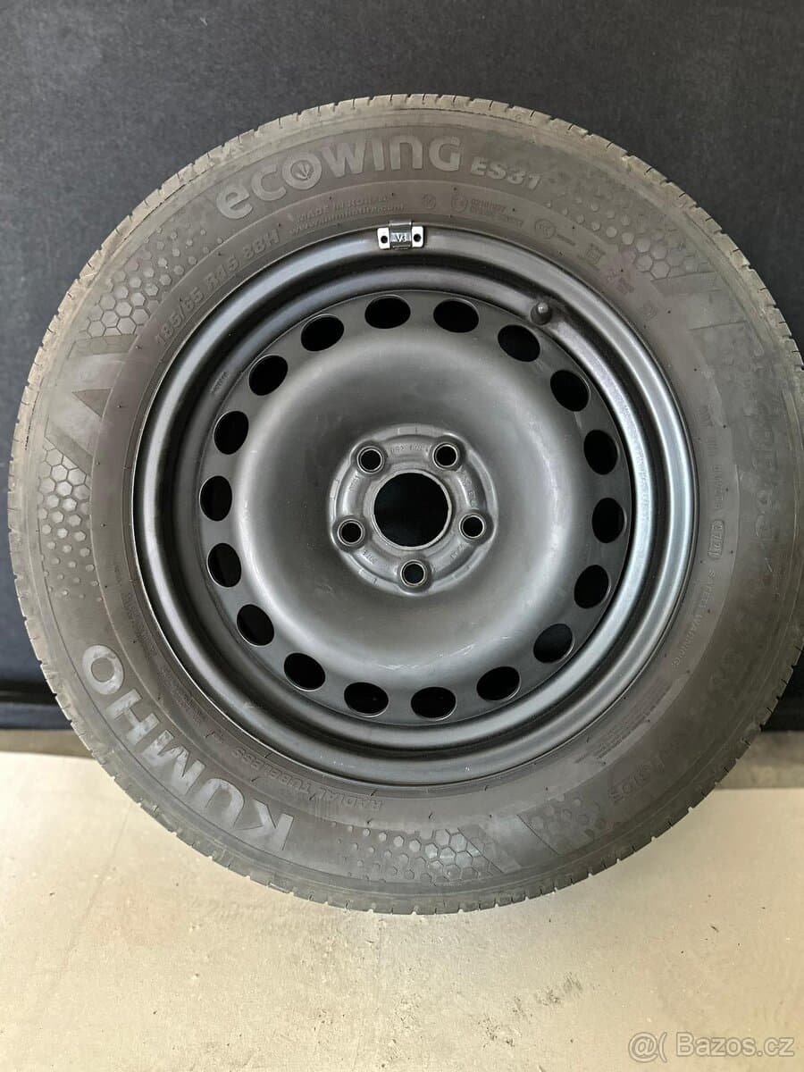 Kompletní letní sada kol Fabia 4 185/65 R15 + 5,5Jx15h2 ET40