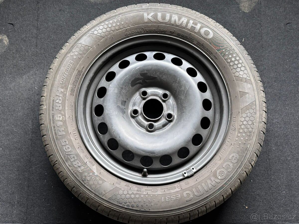Originální sada letních kol Škoda Fabia 4 | 5x100 185/65R15