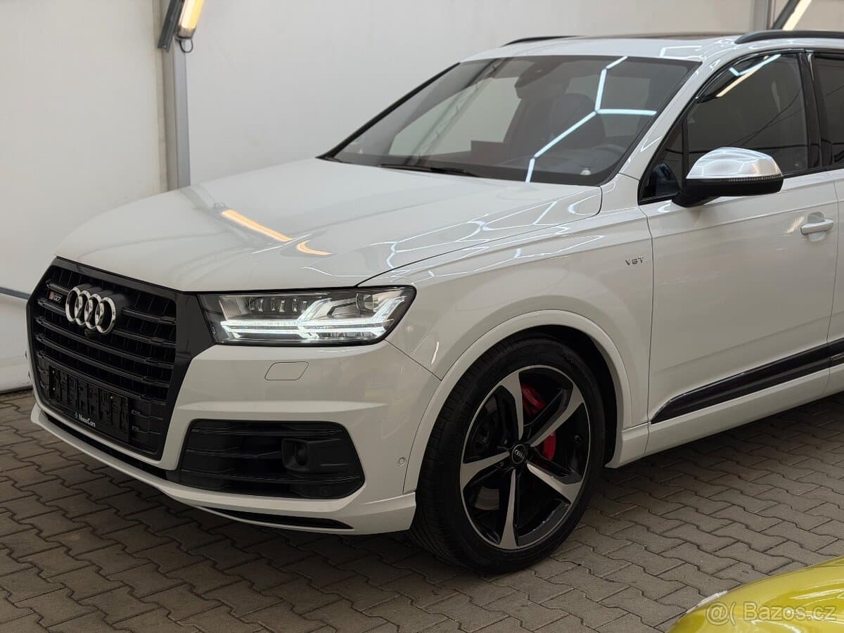 Audi SQ7 4.0TDi,V8,320kW,Quattro,S-Line,Webasto,Vzduch,TŽN