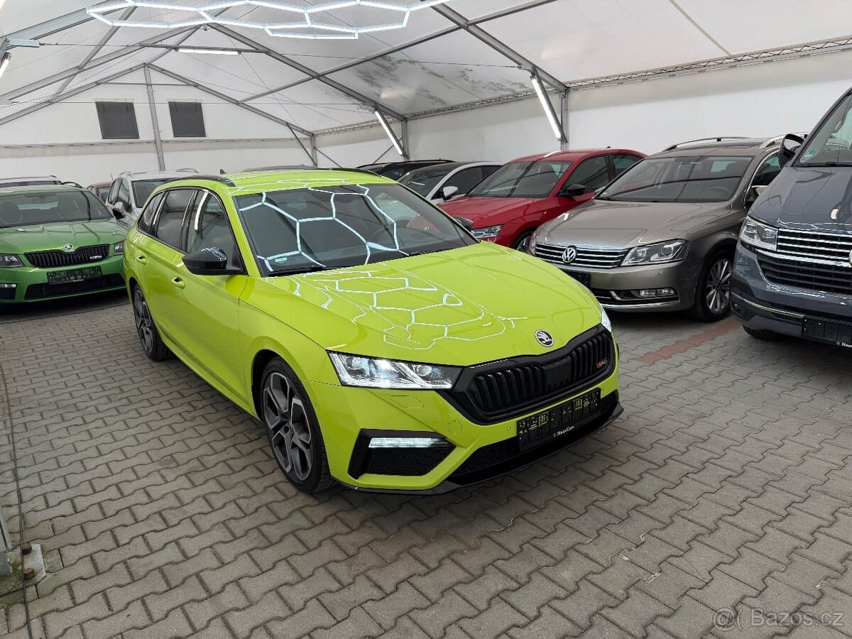 Škoda Octavia 4 combi RS 2.0TDi,147kW,DSG,4x4,Webasto,Tažné