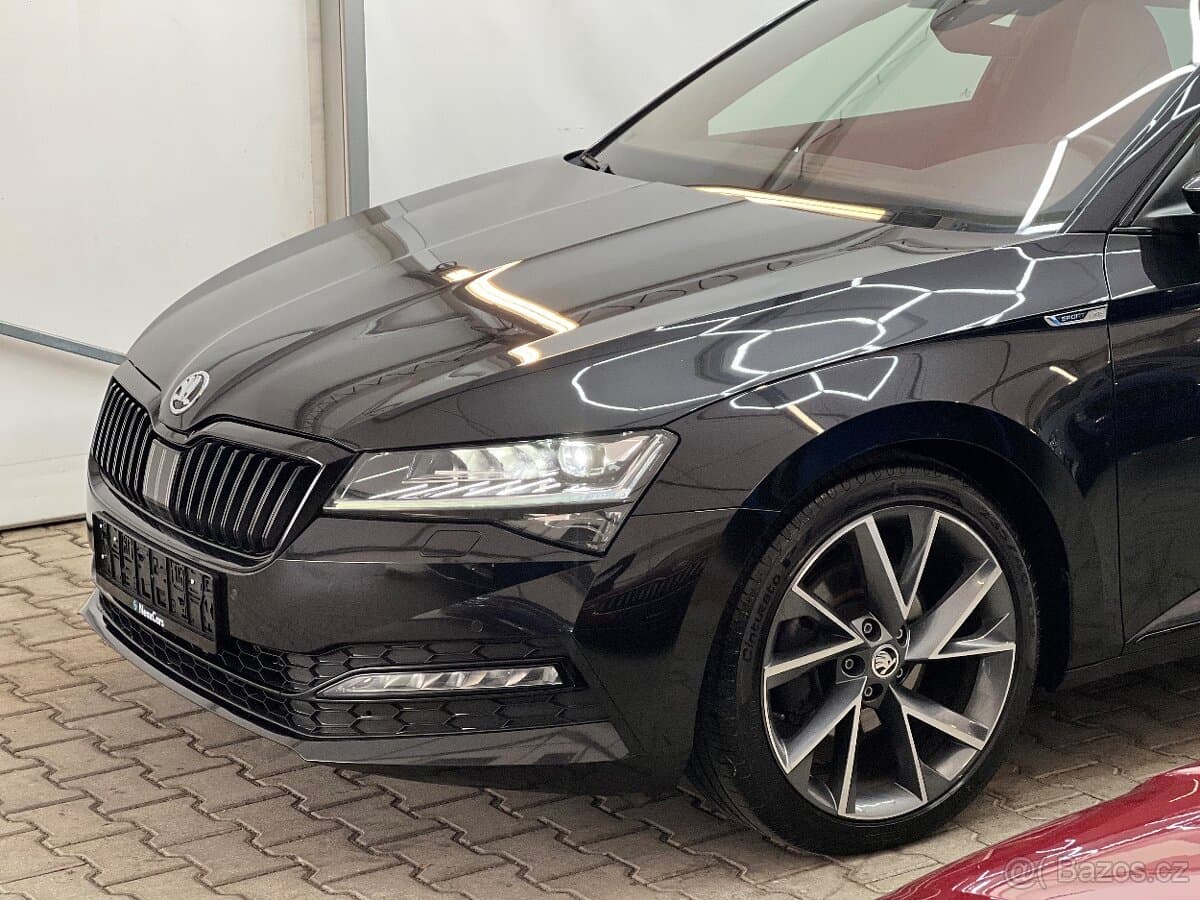 Škoda Superb III sedan 2.0TDi,110kW,DSG,Sportline,LED,Webast