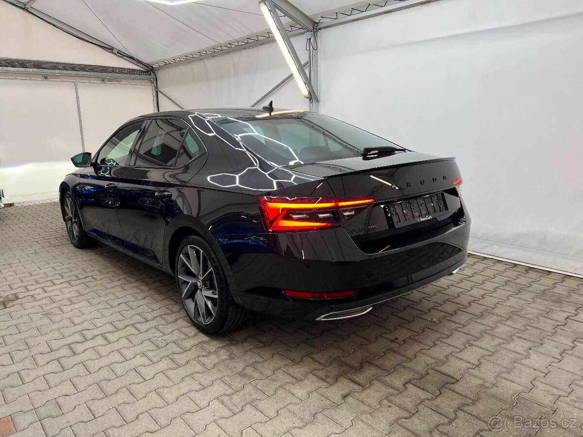 Škoda Superb III sedan 2.0TDi,110kW,DSG,Sportline,LED,Webast