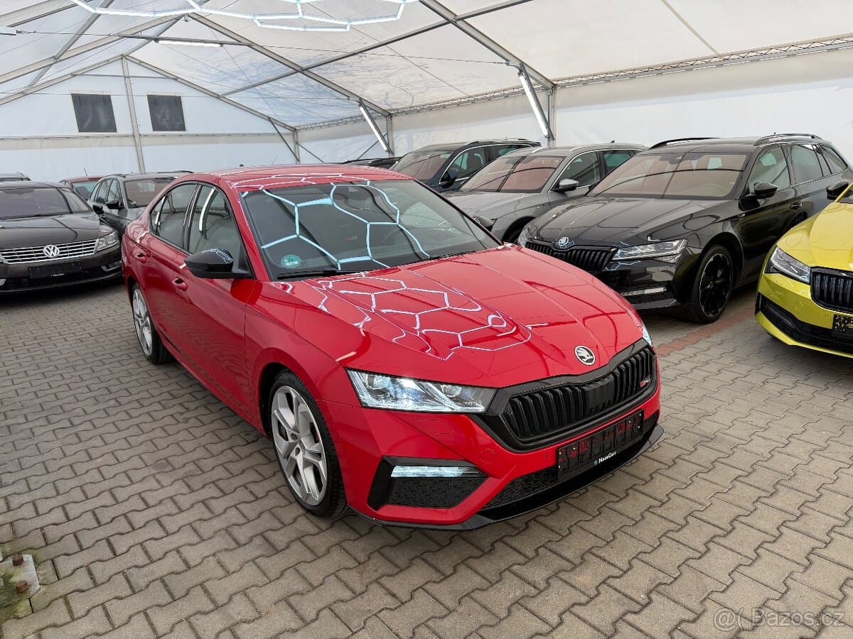 Škoda Octavia 4 RS sedan 2.0 TDi,147kW,DSG,Tažné,LED,DPH1maj