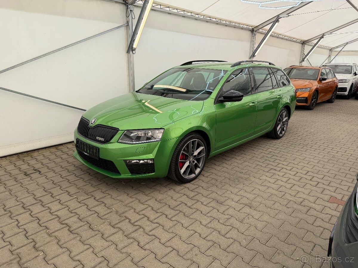 Škoda Octavia III combi RS 2.0TDi,135kW,Man,tažné,ZADÁNO
