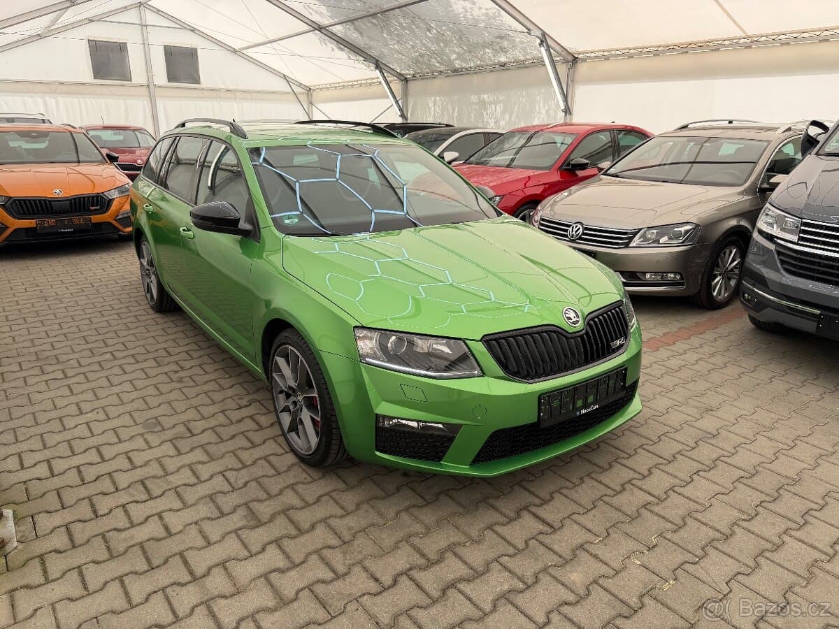 Škoda Octavia III combi RS 2.0TDi,135kW,Man,tažné,ZADÁNO
