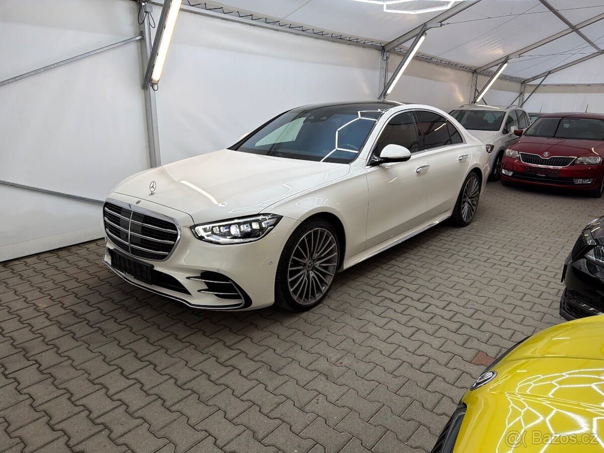 Mercedes-Benz S400d 243kW,4-Matic,Vzduch,Laser,AMG,DPH,1maj