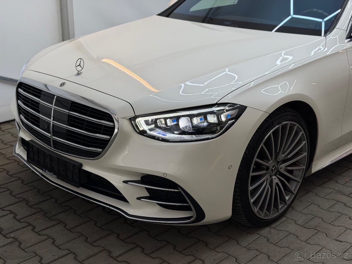 Mercedes-Benz S400d 243kW,4-Matic,Vzduch,Laser,AMG,DPH,1maj