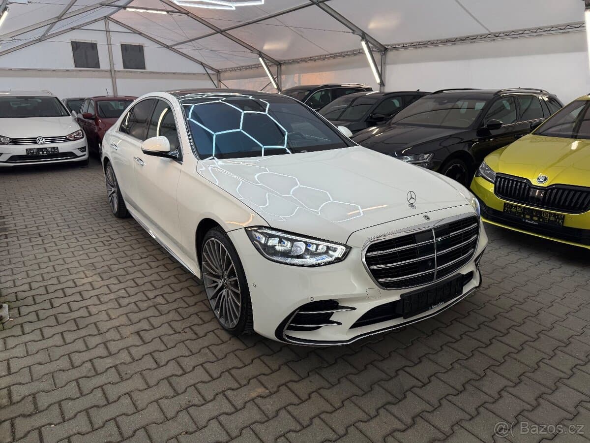 Mercedes-Benz S400d 243kW,4-Matic,Vzduch,Laser,AMG,DPH,1maj