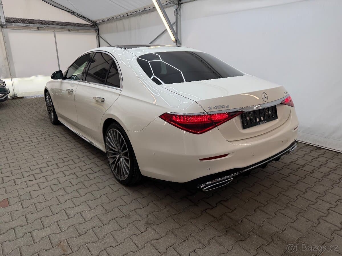 Mercedes-Benz S400d 243kW,4-Matic,Vzduch,Laser,AMG,DPH,1maj