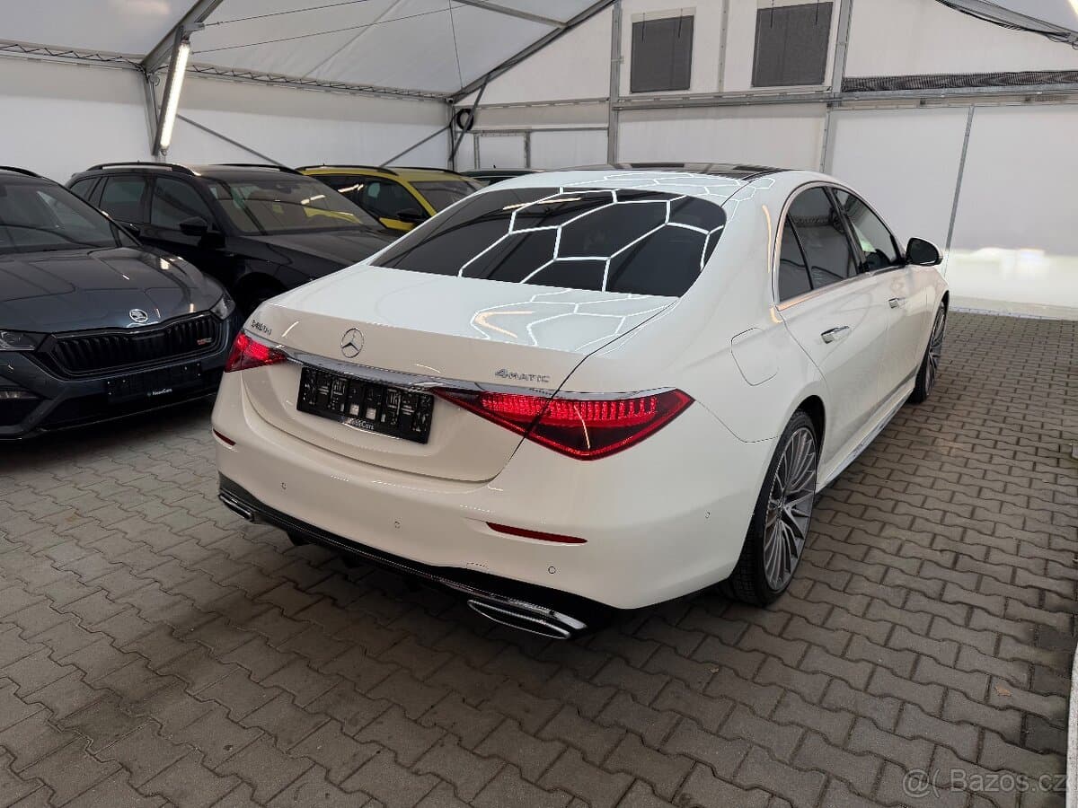 Mercedes-Benz S400d 243kW,4-Matic,Vzduch,Laser,AMG,DPH,1maj