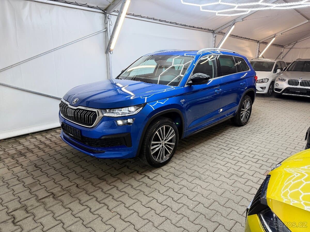 Škoda Kodiaq 2.0 TDi,147kW,4x4,DSG,L&K,LED,tažné,WebasZADÁNO