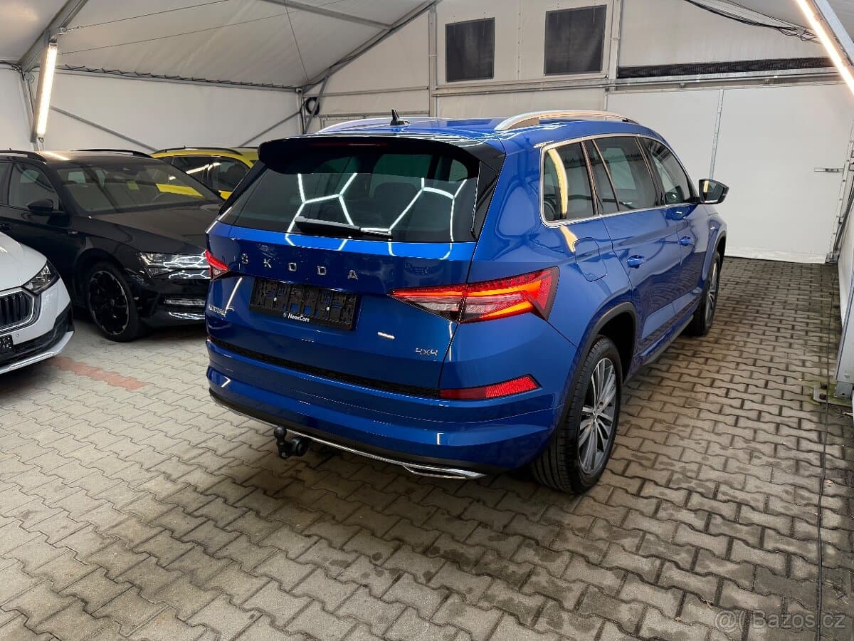 Škoda Kodiaq 2.0 TDi,147kW,4x4,DSG,L&K,LED,tažné,WebasZADÁNO