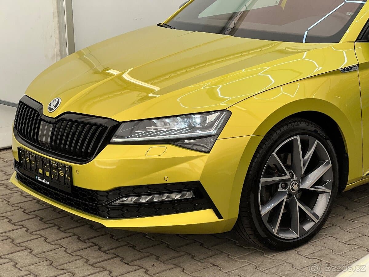 Škoda Superb III combi 2.0TDi,110kW,Man,Sportline,LED,ZADÁNO