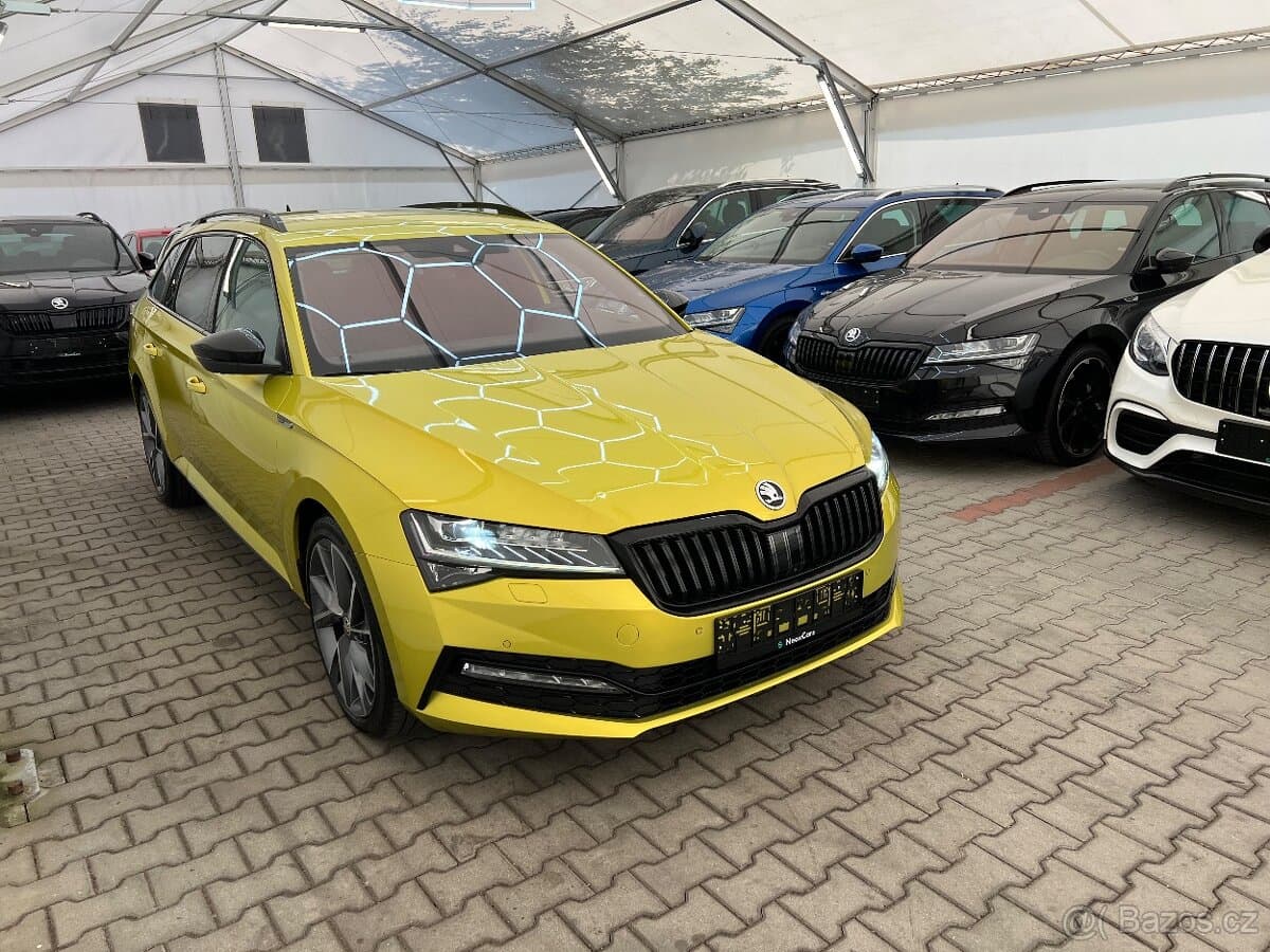Škoda Superb III combi 2.0TDi,110kW,Man,Sportline,LED,ZADÁNO
