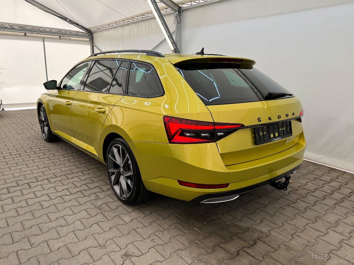 Škoda Superb III combi 2.0TDi,110kW,Man,Sportline,LED,ZADÁNO