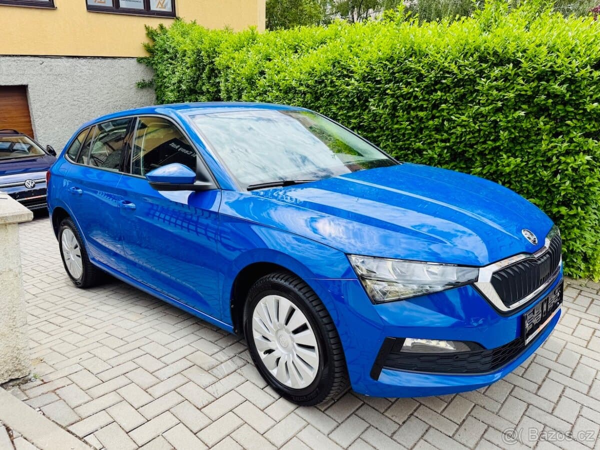 ŠKODA SCALA 1,0TSi 70kW Koup.ČR,1.majitel,LED,2021