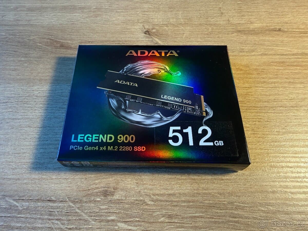 ADATA LEGEND 900 512GB NVMe M.2 SSD | Nový | Záruka