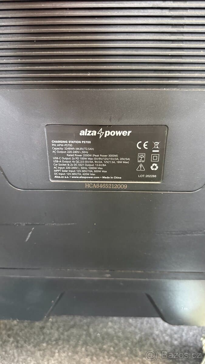 Nabíjecí stanice AlzaPower - Powerbanka