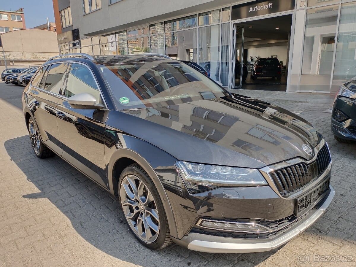 Škoda Superb 3 Scout TDI 147kW 4x4 DSG - záruka Autodraft