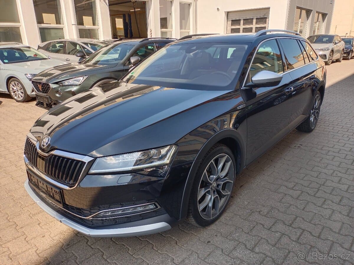 Škoda Superb 3 Scout TDI 147kW 4x4 DSG - záruka Autodraft