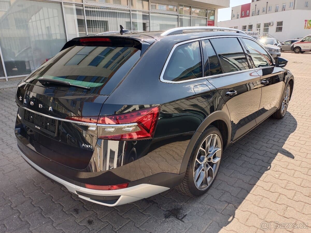 Škoda Superb 3 Scout TDI 147kW 4x4 DSG - záruka Autodraft