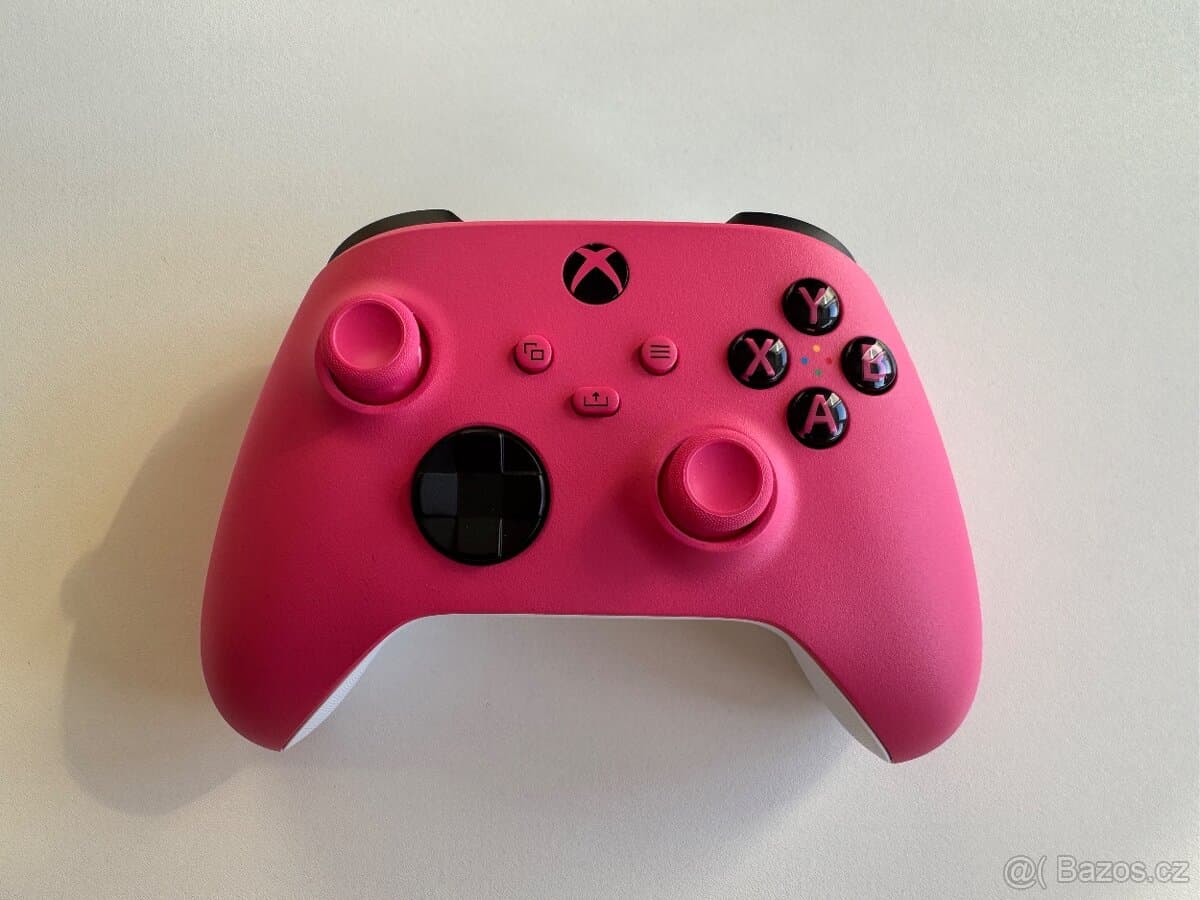 Bezdrátový ovladač Microsoft Xbox Series - růžový