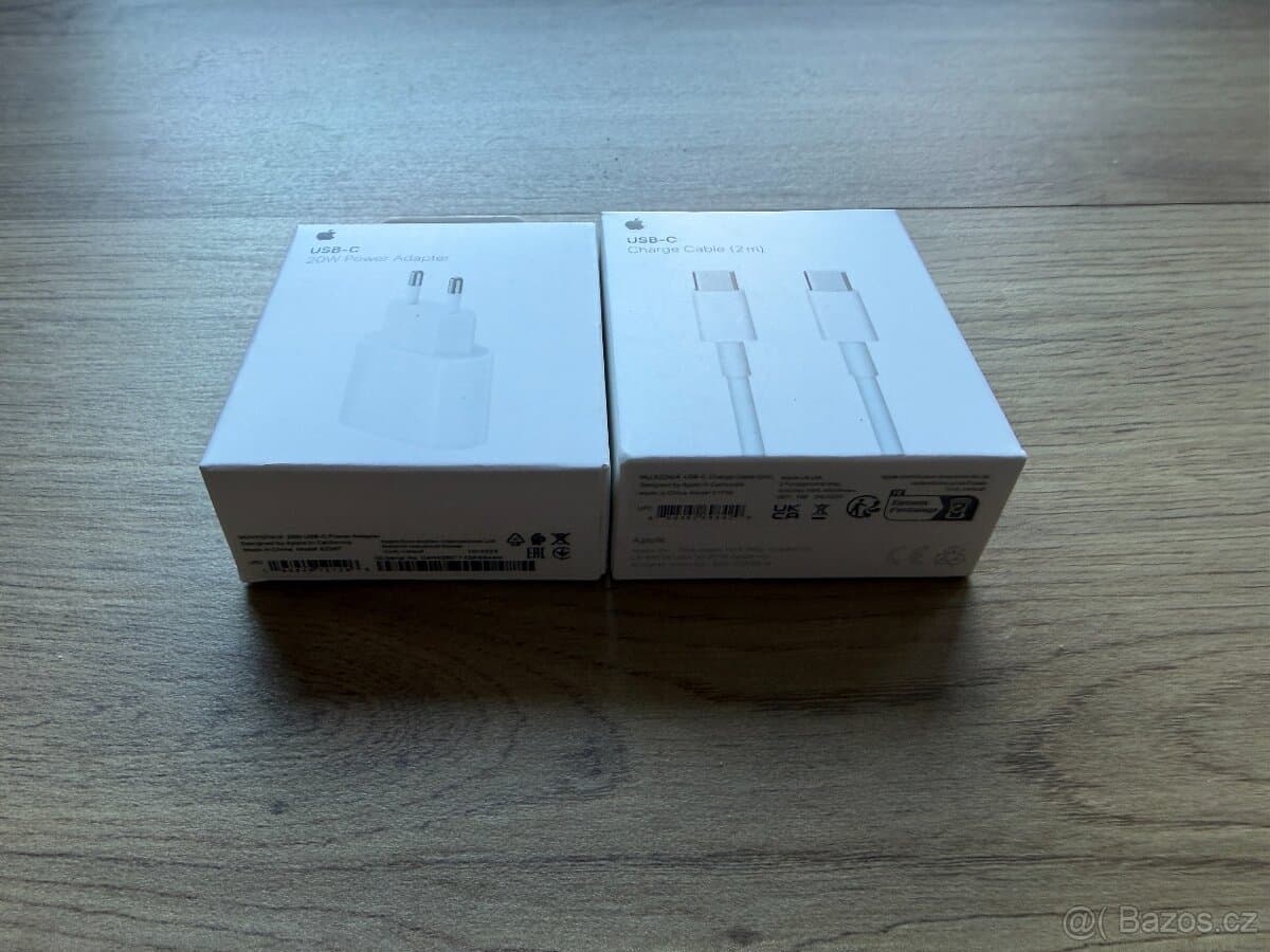 Apple 20W USB-C Adaptér + Apple USB-C Kabel 2m | Nové