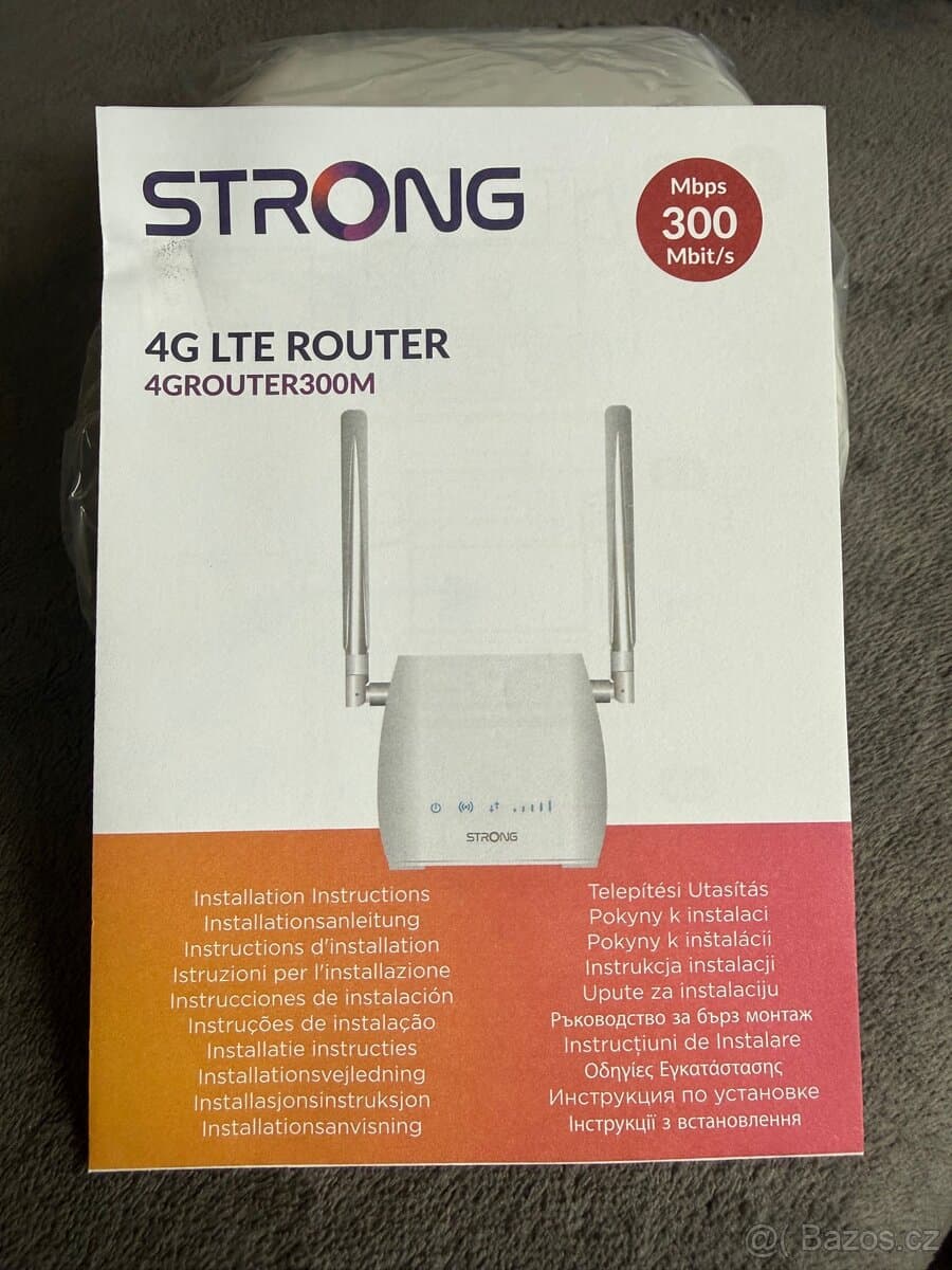 STRONG 4G LTE Router 300 nový v originálním balení