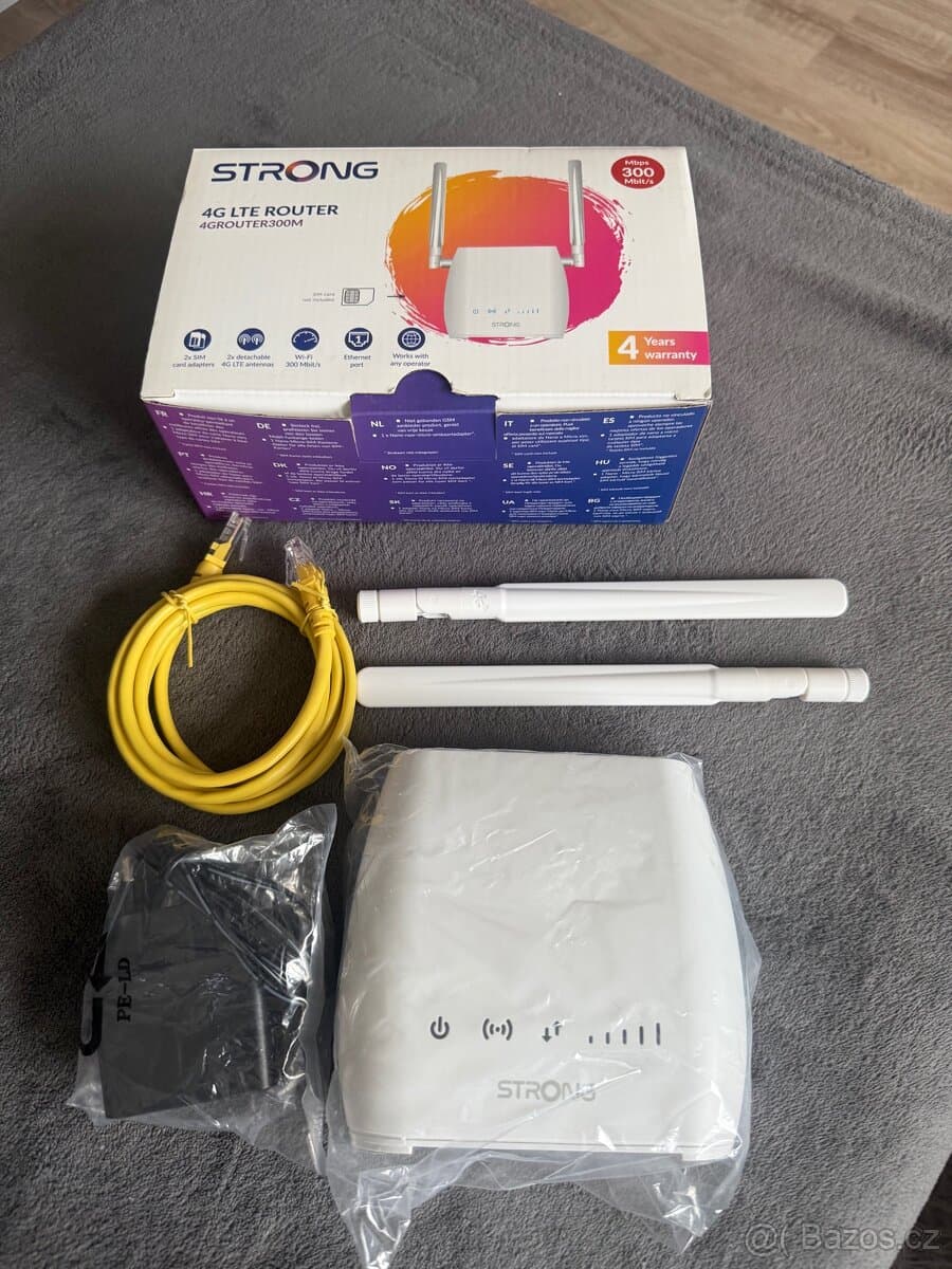 STRONG 4G LTE Router 300 nový v originálním balení