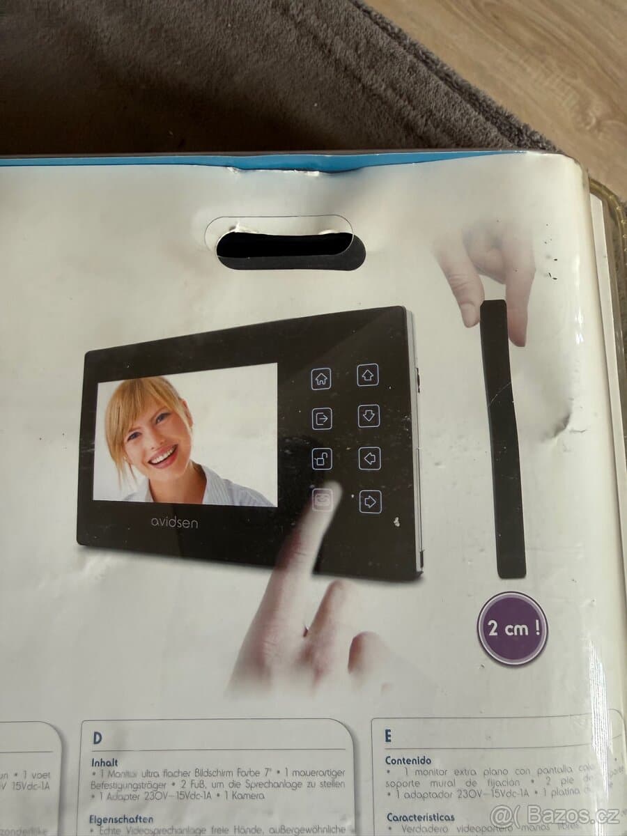 Videotelefon Avidsen Asgard,bar.kamera,noční vidění