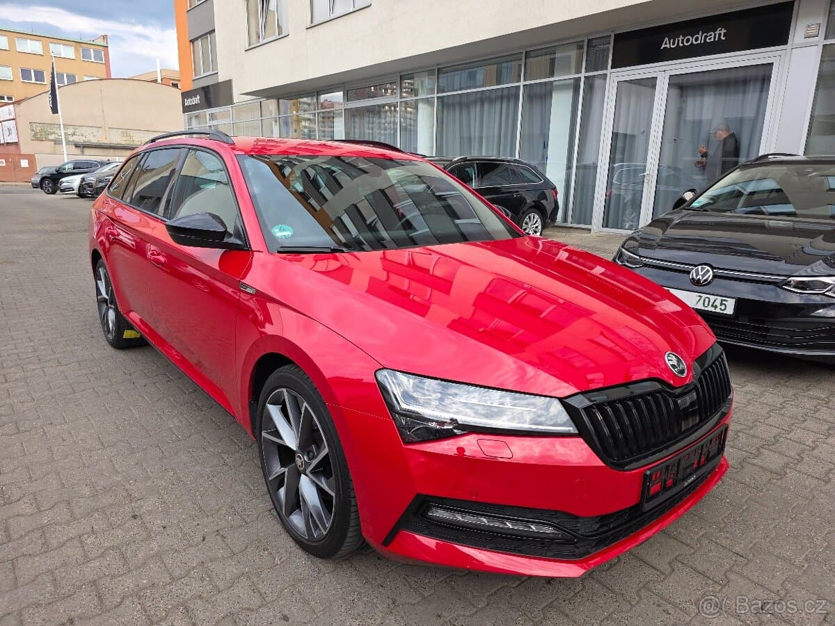 Škoda Superb 3 Sportline 2.0TDI 110kW DSG - záruka Autodraft