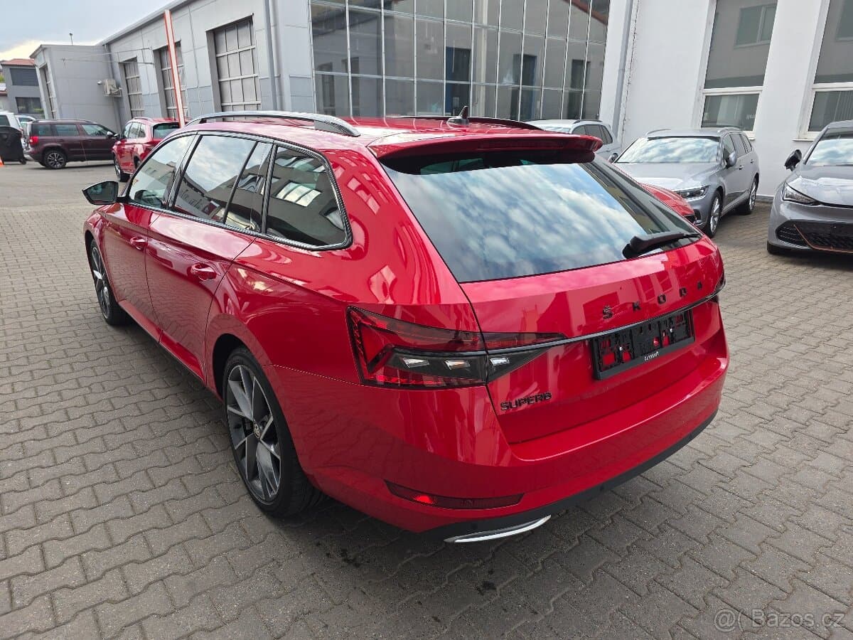 Škoda Superb 3 Sportline 2.0TDI 110kW DSG - záruka Autodraft