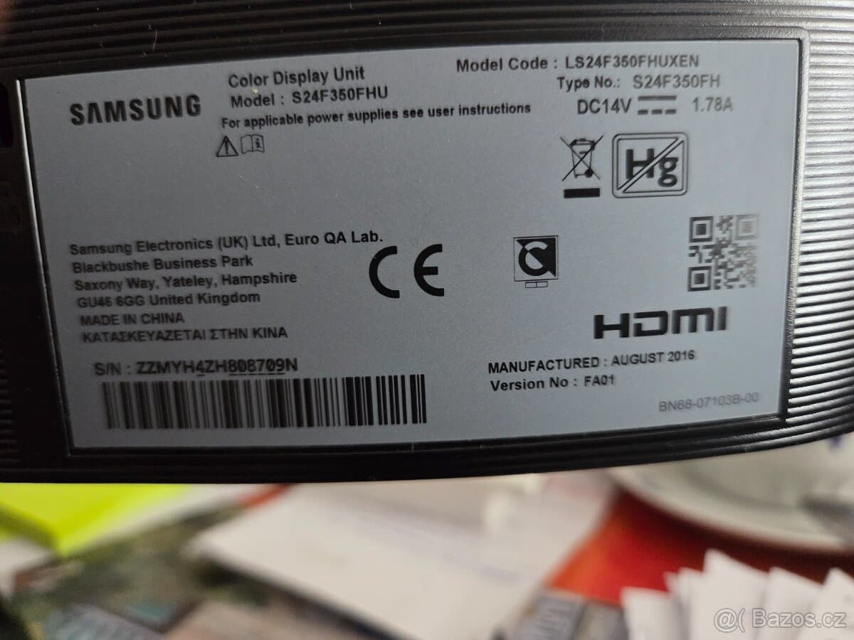 Prodám Samsung monitor