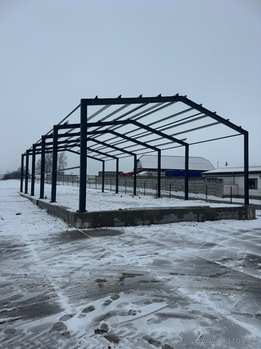 Hala 15x36m, kompletni konstrukce