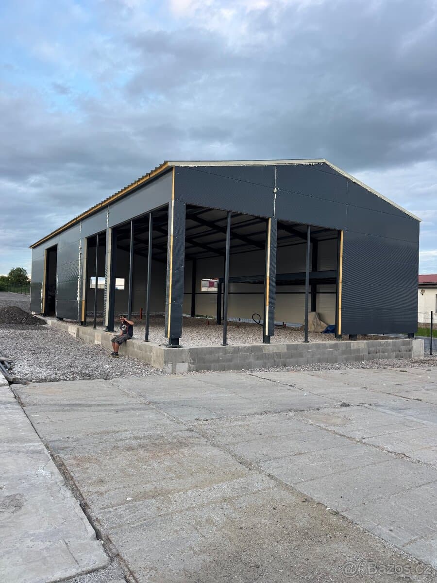 Hala 15x36m, kompletni konstrukce