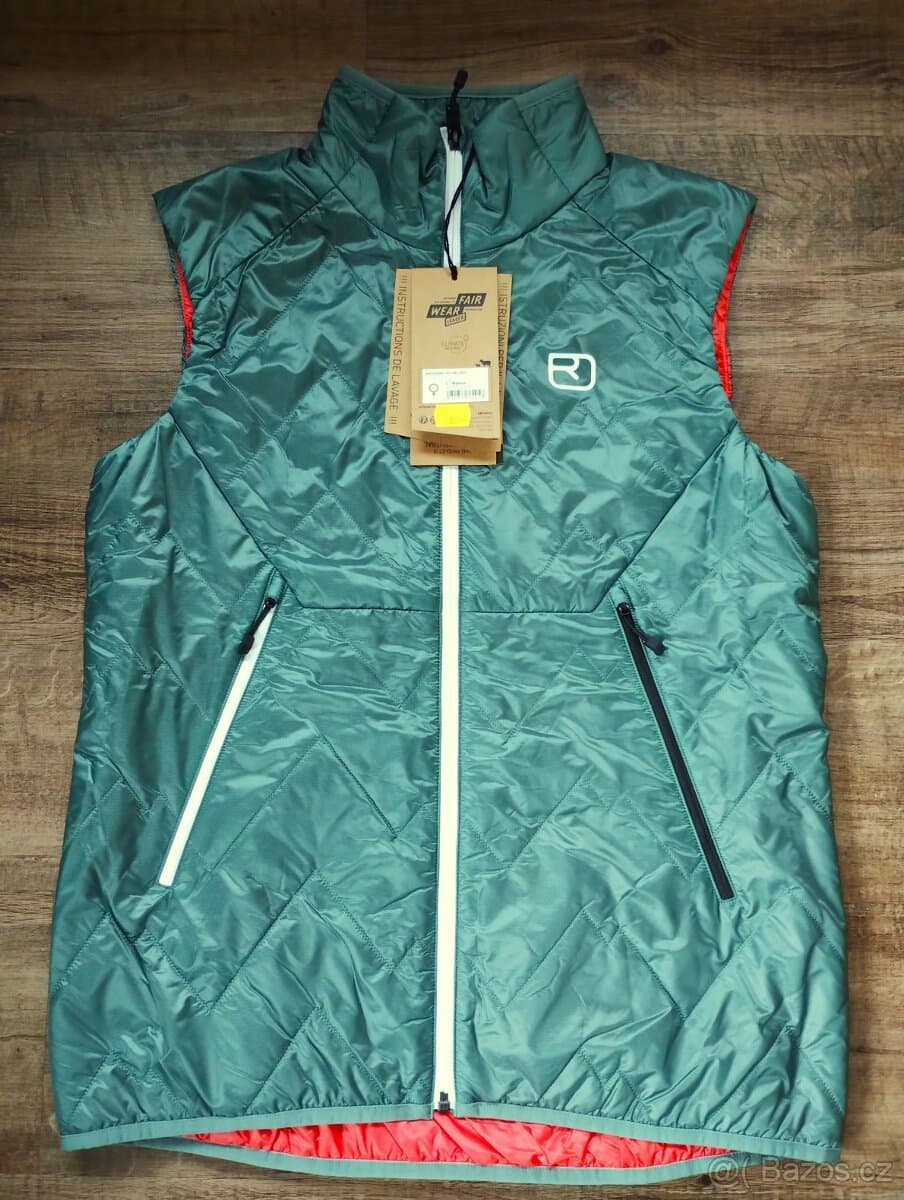 Vesta ORTOVOX Swisswool Piz Vial Vest vel. XL levně