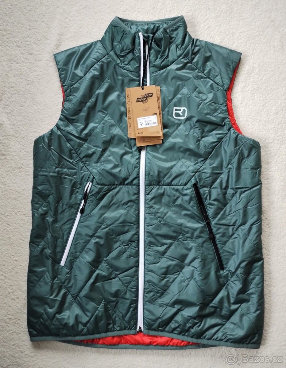 Vesta ORTOVOX Swisswool Piz Vial Vest vel. XL levně