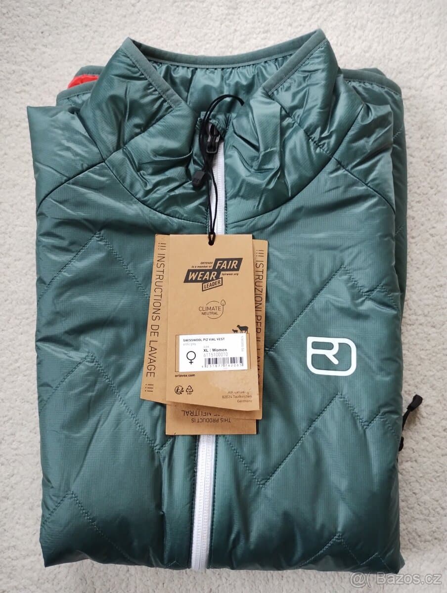 Vesta ORTOVOX Swisswool Piz Vial Vest vel. XL levně
