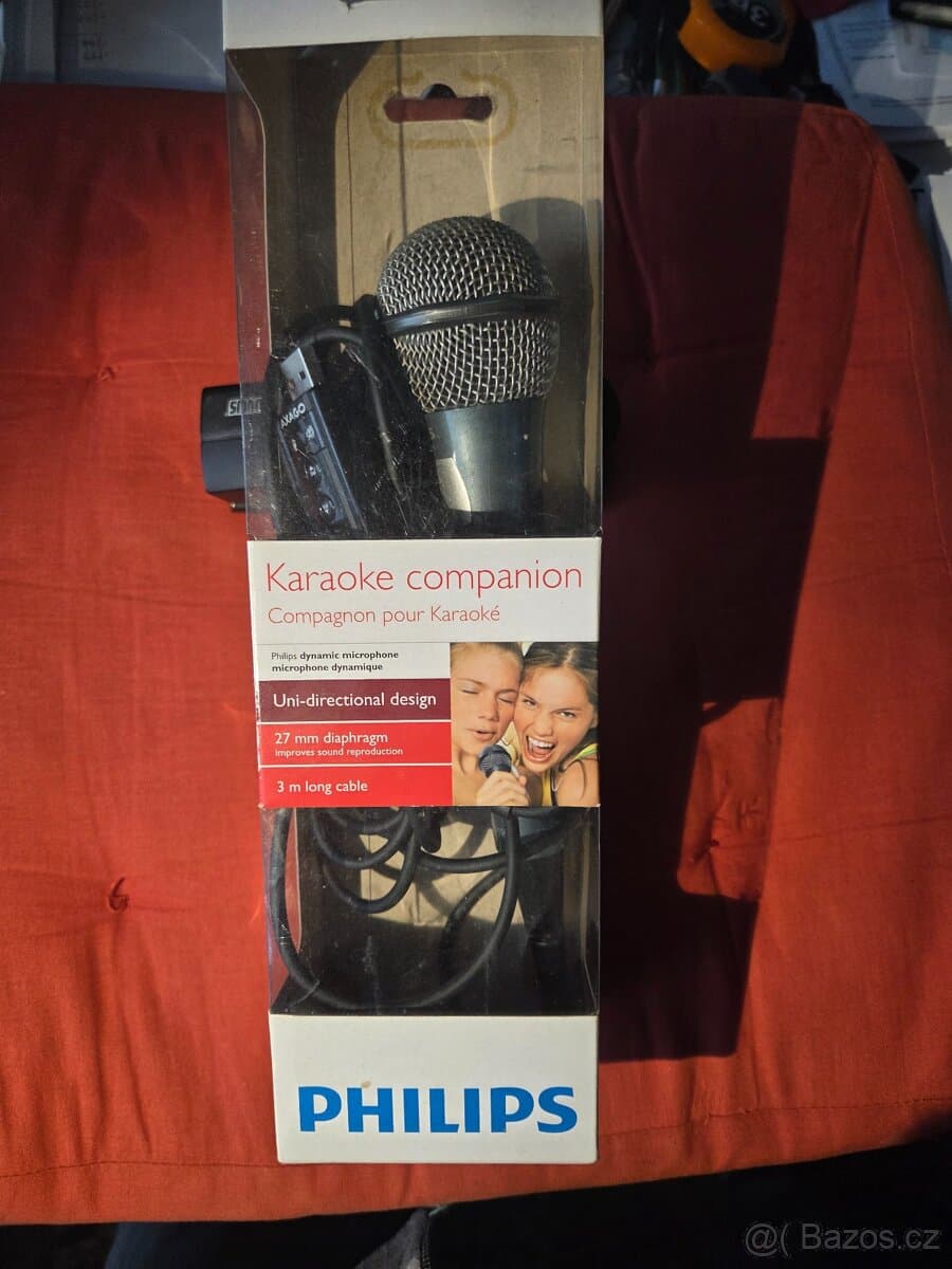 Philips Caraoke mikrofon.