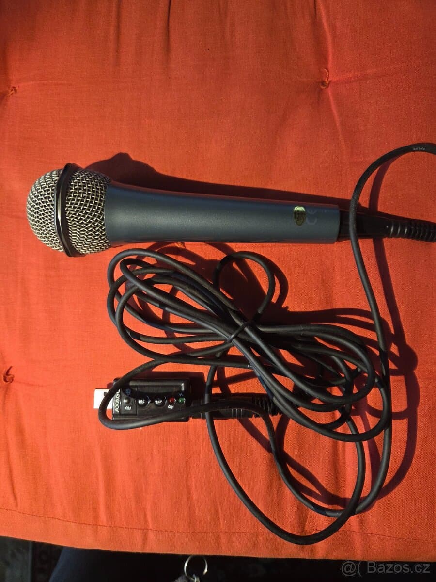 Philips Caraoke mikrofon.