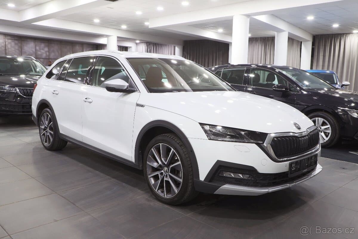 Škoda Octavia 4 Scout TDI 110kW 4x4 DSG - záruka Autodraft