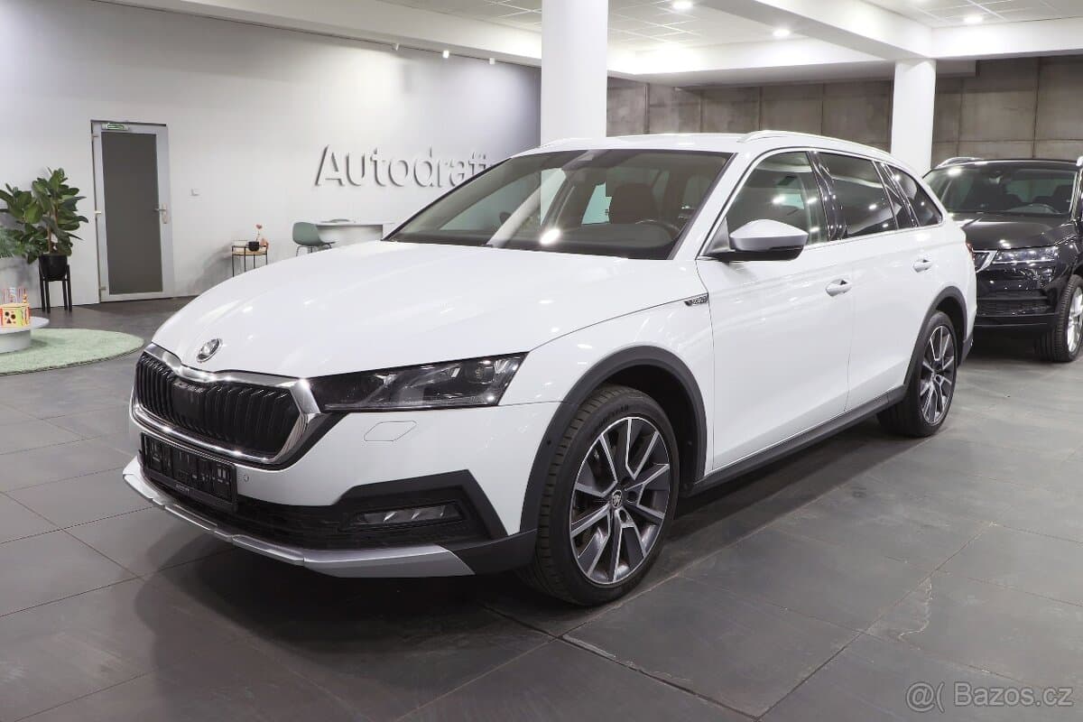Škoda Octavia 4 Scout TDI 110kW 4x4 DSG - záruka Autodraft